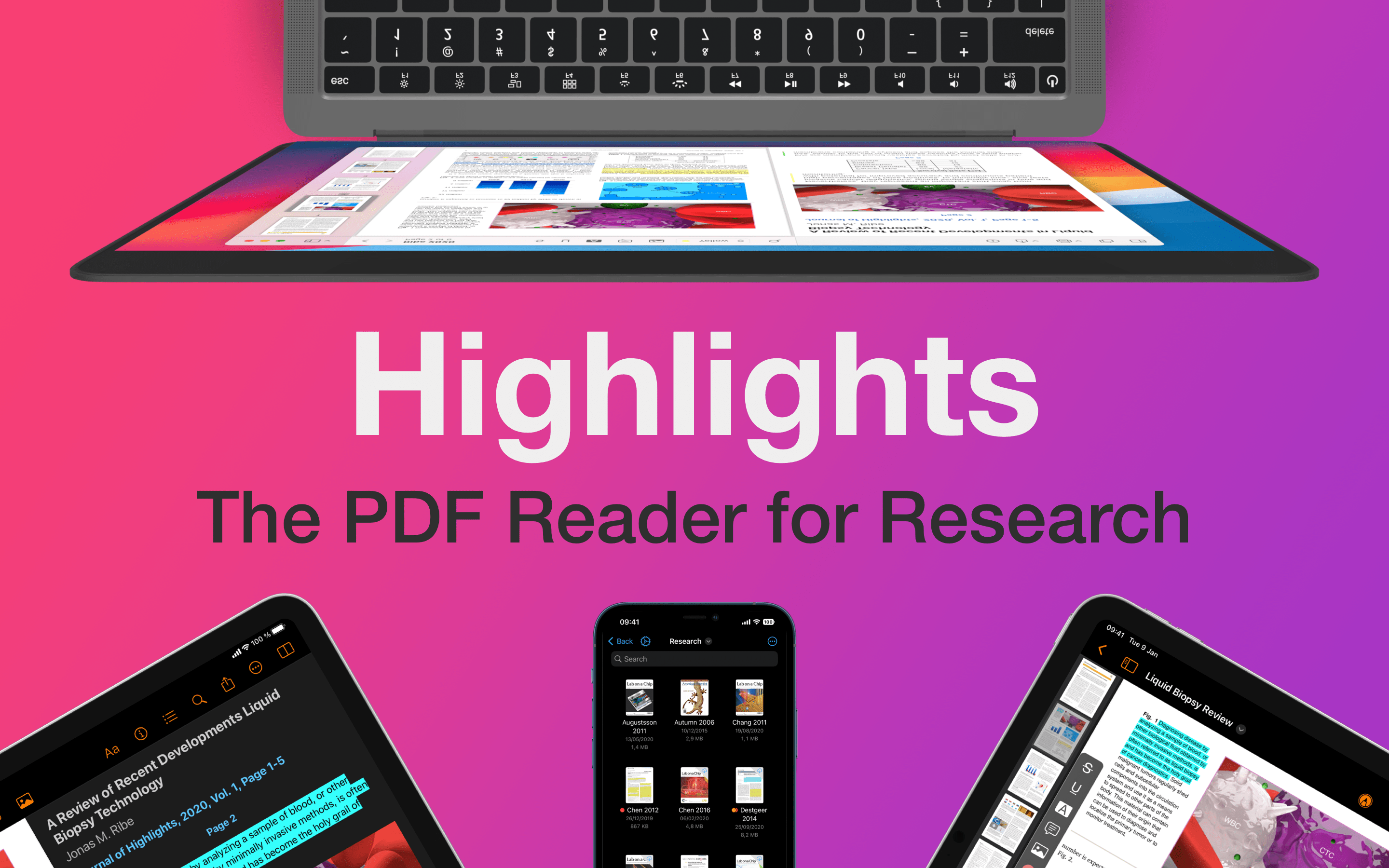 Highlights  - The PDF Reader for Research on Mac, iPad & iPhone