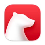 Mac app icon for bear