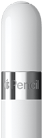 Top part of Apple Pencil first generation